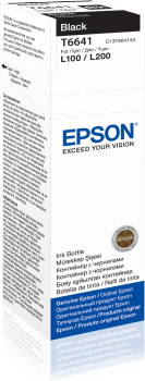 Epson T6641 Siyah Orjinal Kartuş