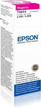 Epson T6643 Pembe Orjinal Kartuş