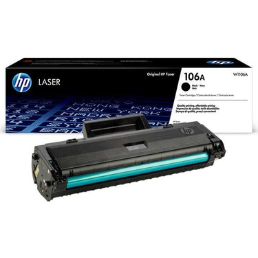  HP 106A W1106A Siyah Toner